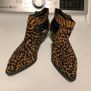 8.5 Leopard Print Booties